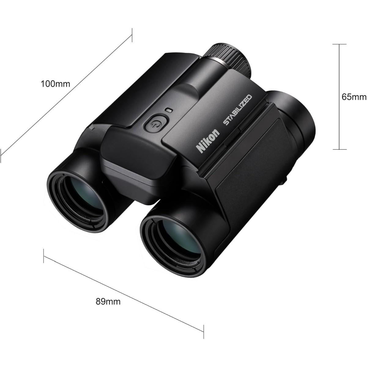 Nikon Binocolo STABILIZED 12x25 S