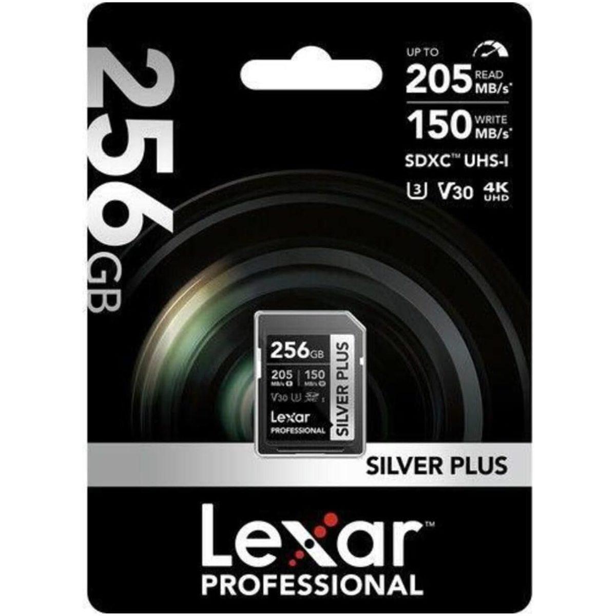 Card lexar pro silver plus sdhc 256gb v30 u3