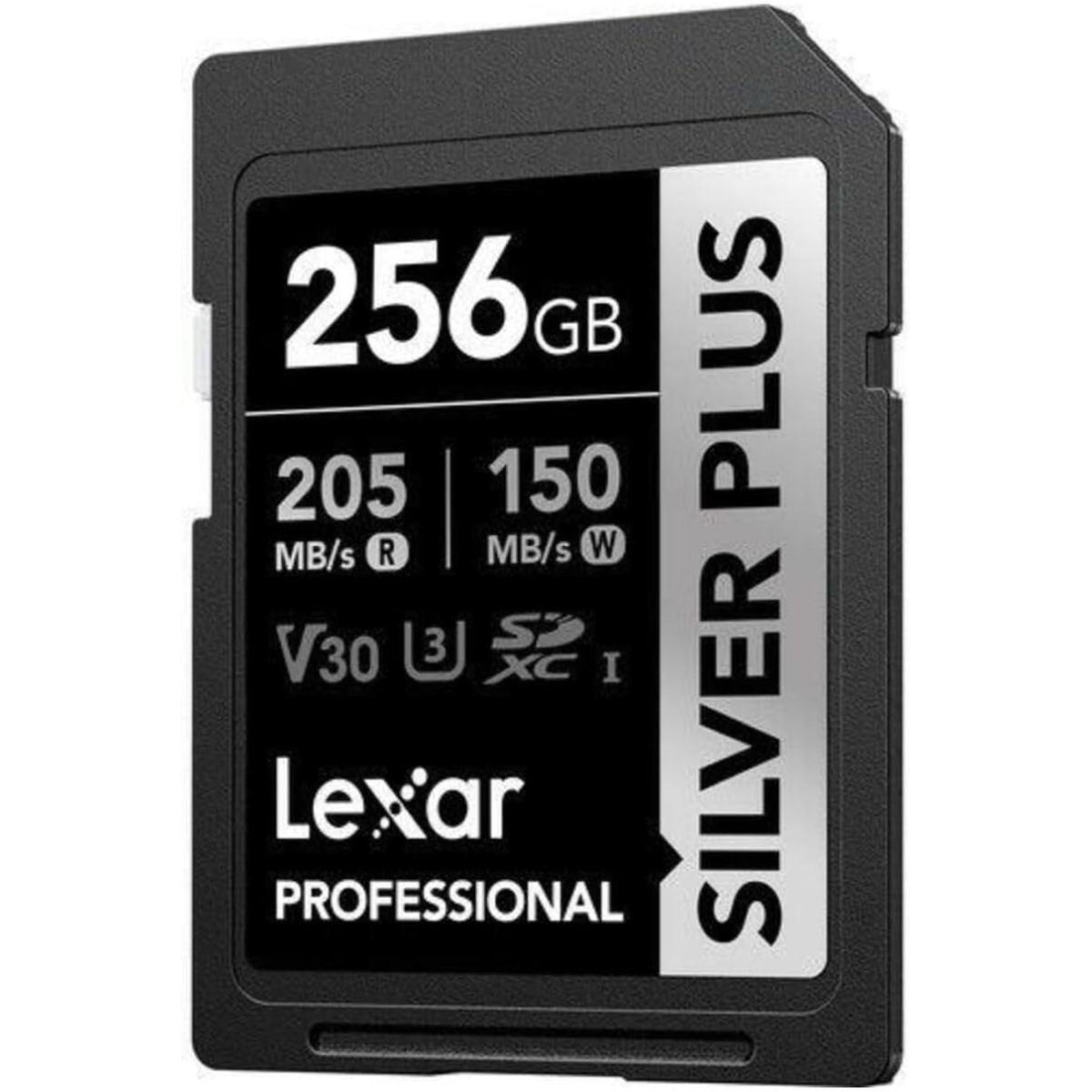 Card lexar pro silver plus sdhc 256gb v30 u3