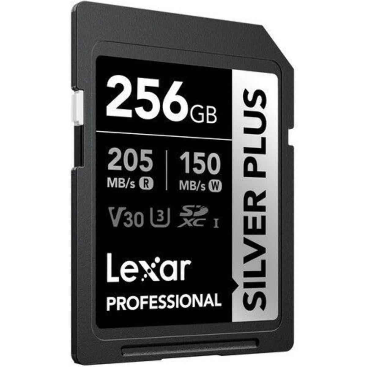 Card lexar pro silver plus sdhc 256gb v30 u3