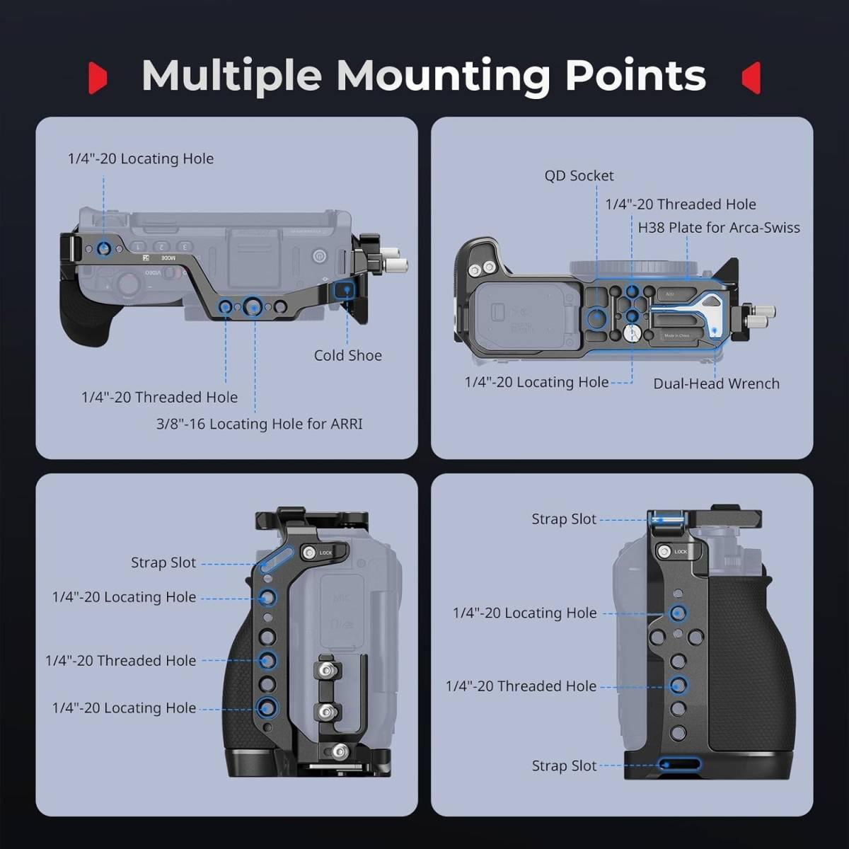 Cage smallrig per nikon zr kit 5467