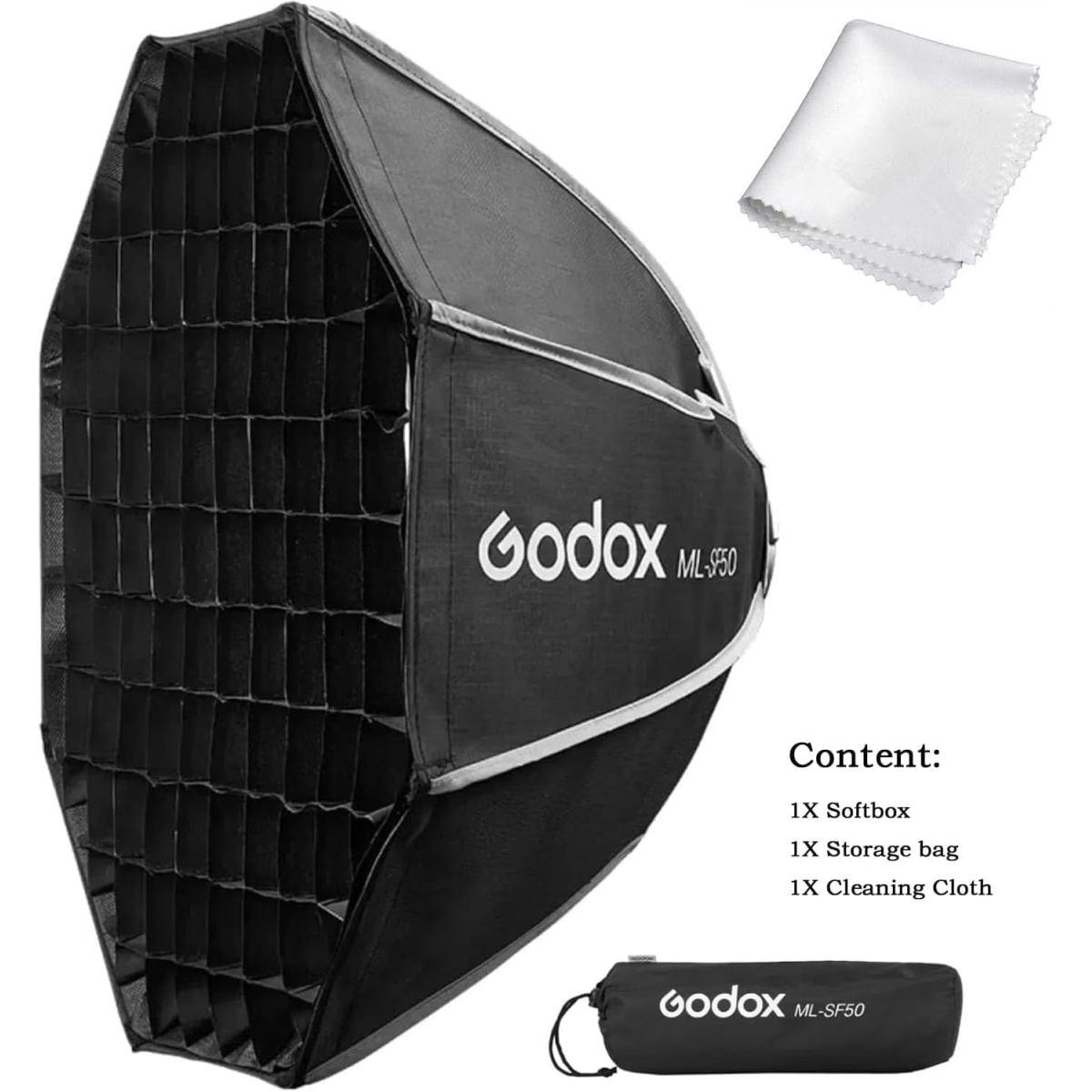Godox Softbox ottagonale ML-SF50, 50 cm x 50 cm, GODOX Mount Softbox