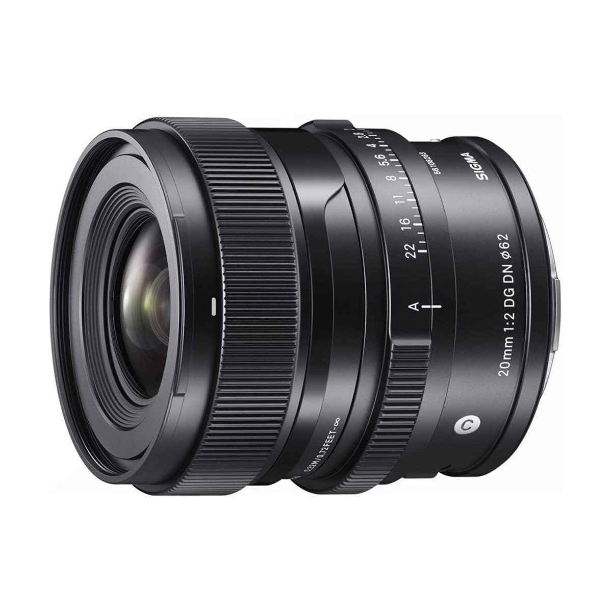 Sigma Obiettivo 20mm - F2 DG | Contemporary | Black | SONY E-mount