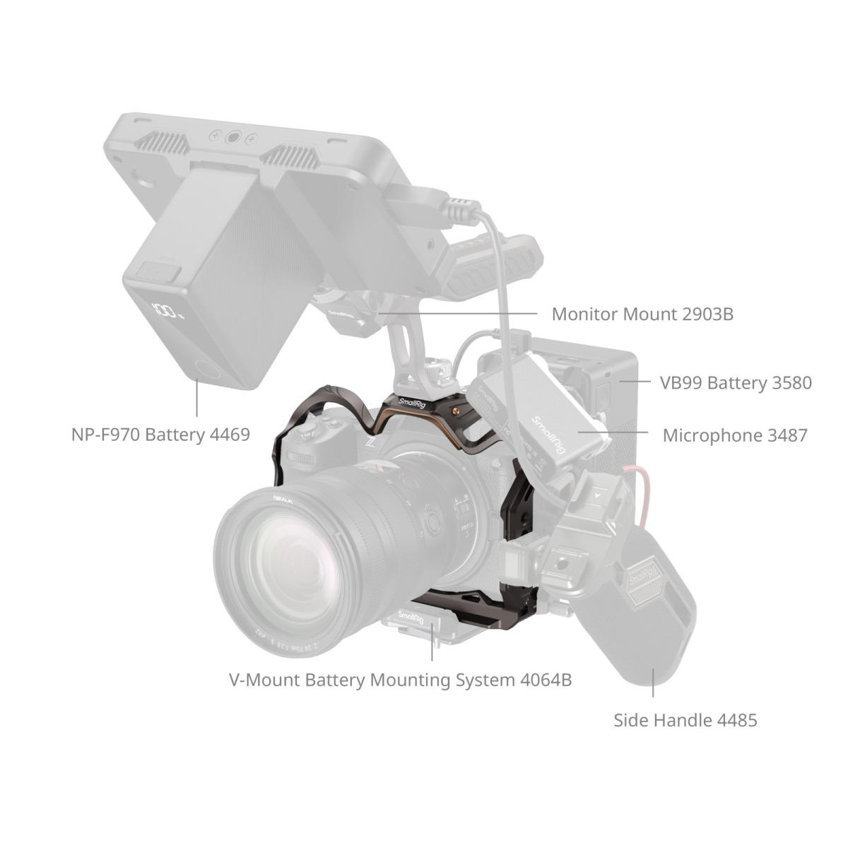 SmallRig Night Eagle Cage for Nikon Z5II /  Z7 / Z6 / Z7II / Z6II / Z5 5258