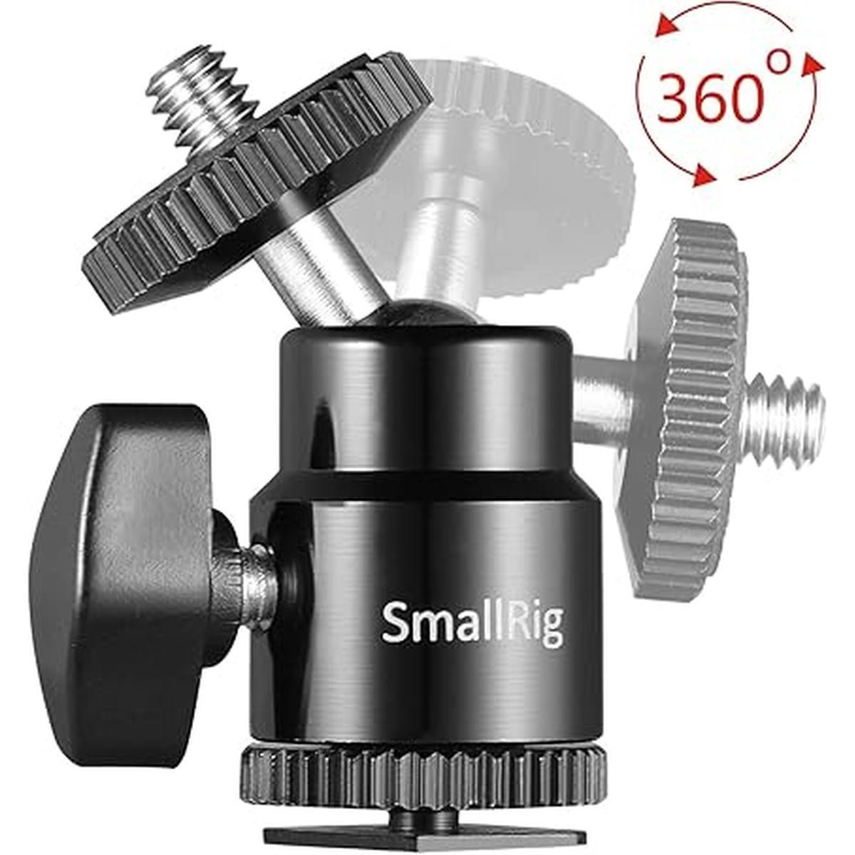 SMALLRIG Snodo con attacco Hot Shoe e vite 1/4" - 2059