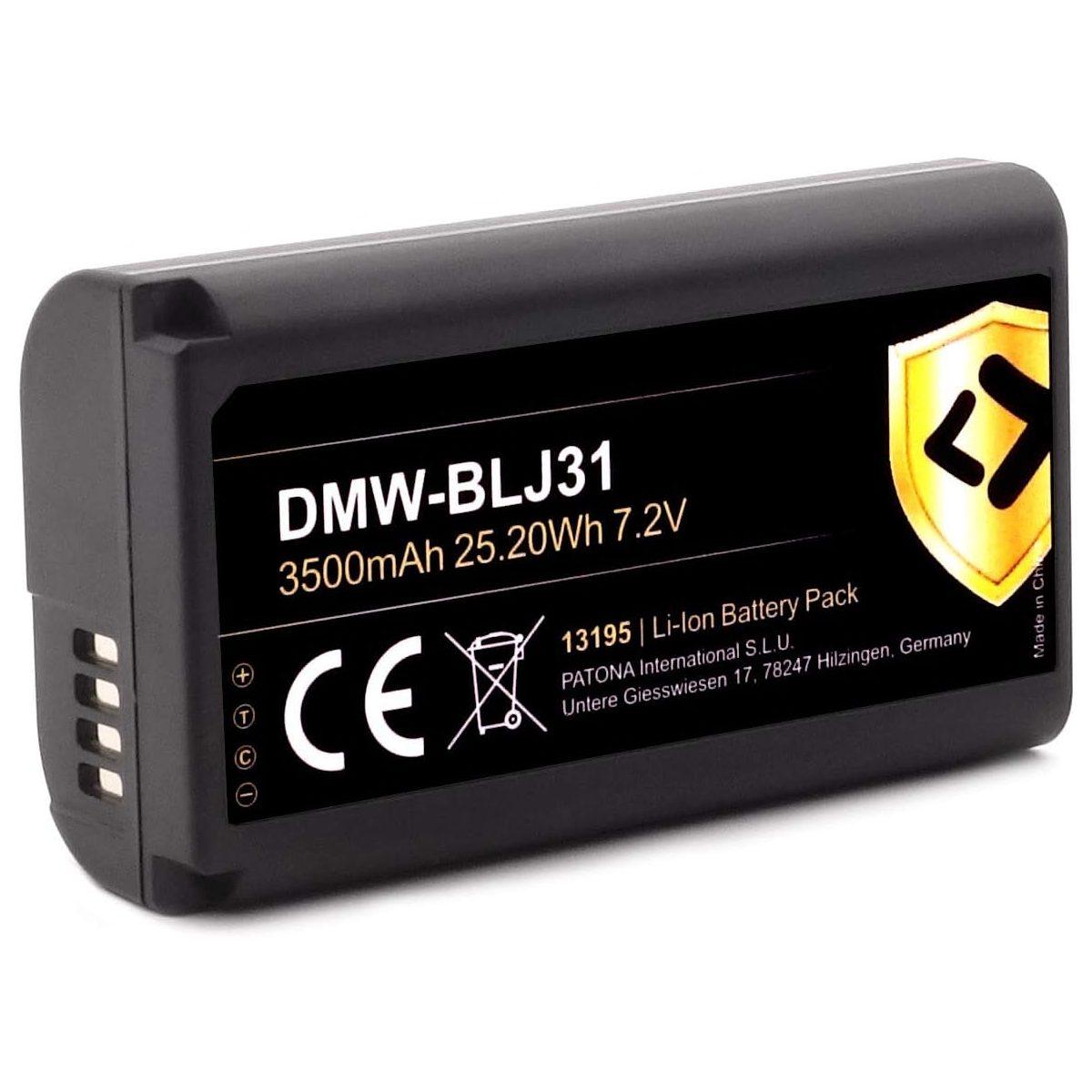 Patona protect battery panasonic dmw-blj31 lumix dc-s1 dc-s1r dc-s1h