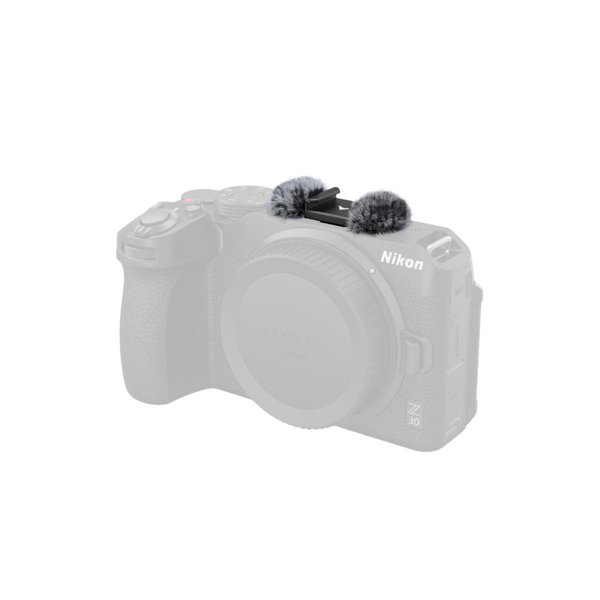 SmallRig  Protezione vento su slitta Cold Shoe per microfoni integrati Nikon ZR, Z30-3859