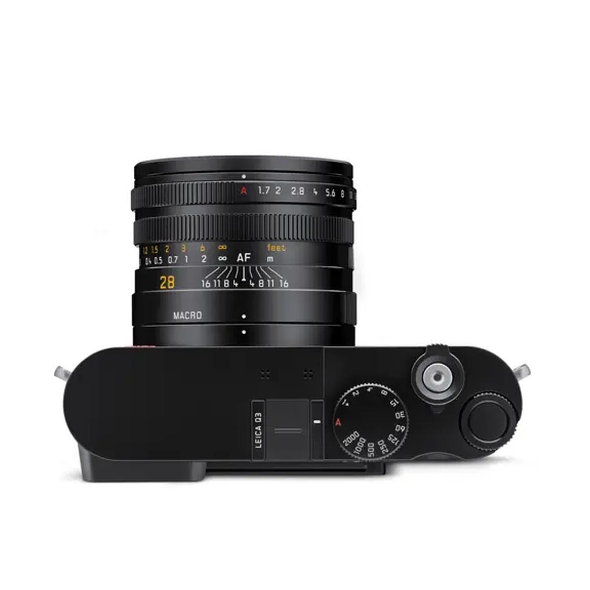 LEICA Q3, black paint finish, Version EU,US,CN