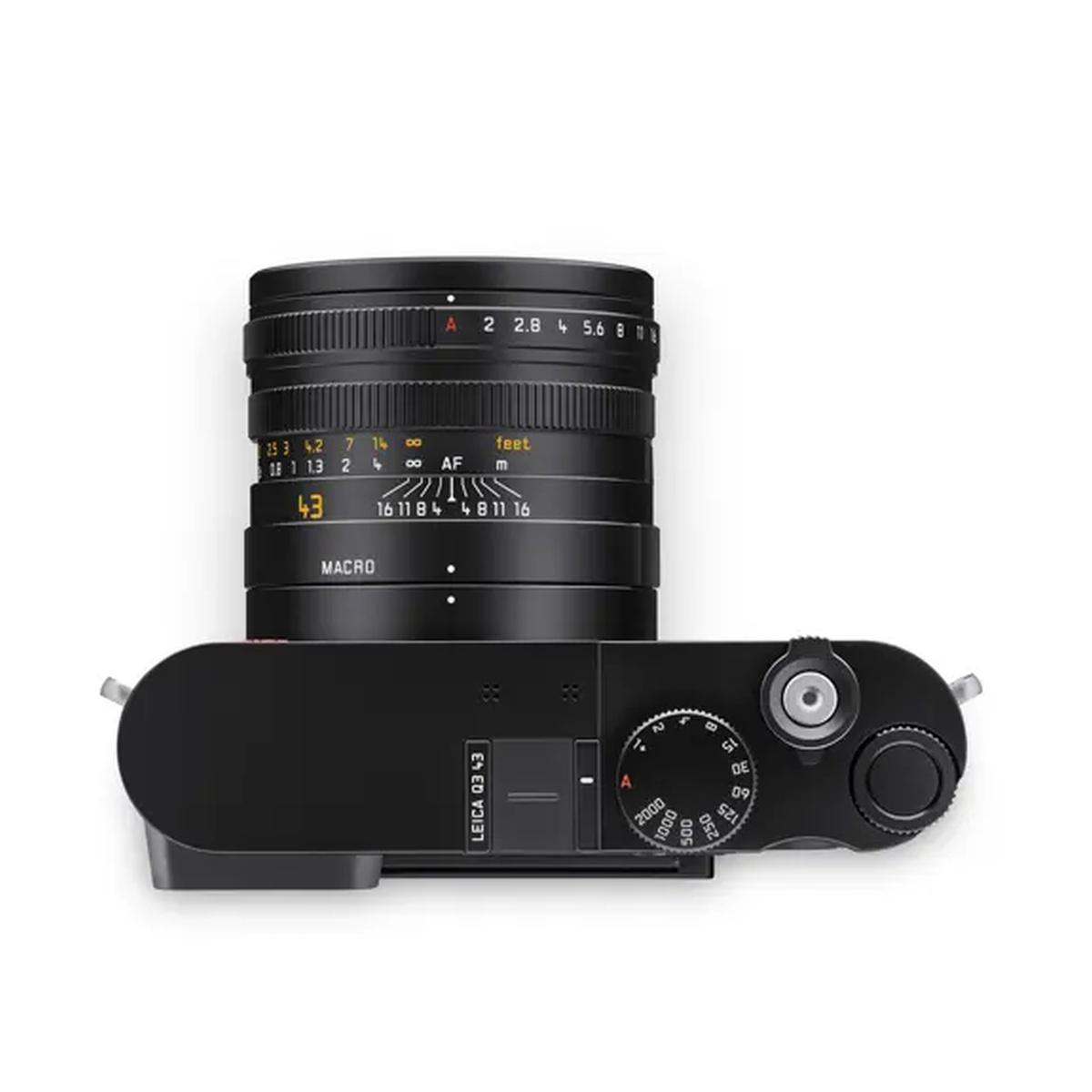 LEICA Q3, 43 black paint finish