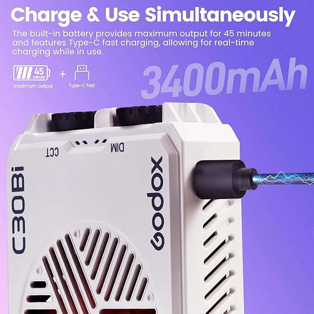 Illuminatore Godox Litemons C30Bi