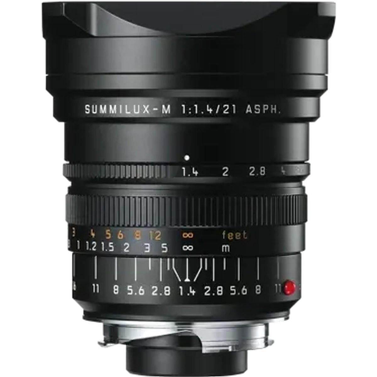 LEICA SUMMILUX-M 21 f/1.4 ASPH., black anodized finish