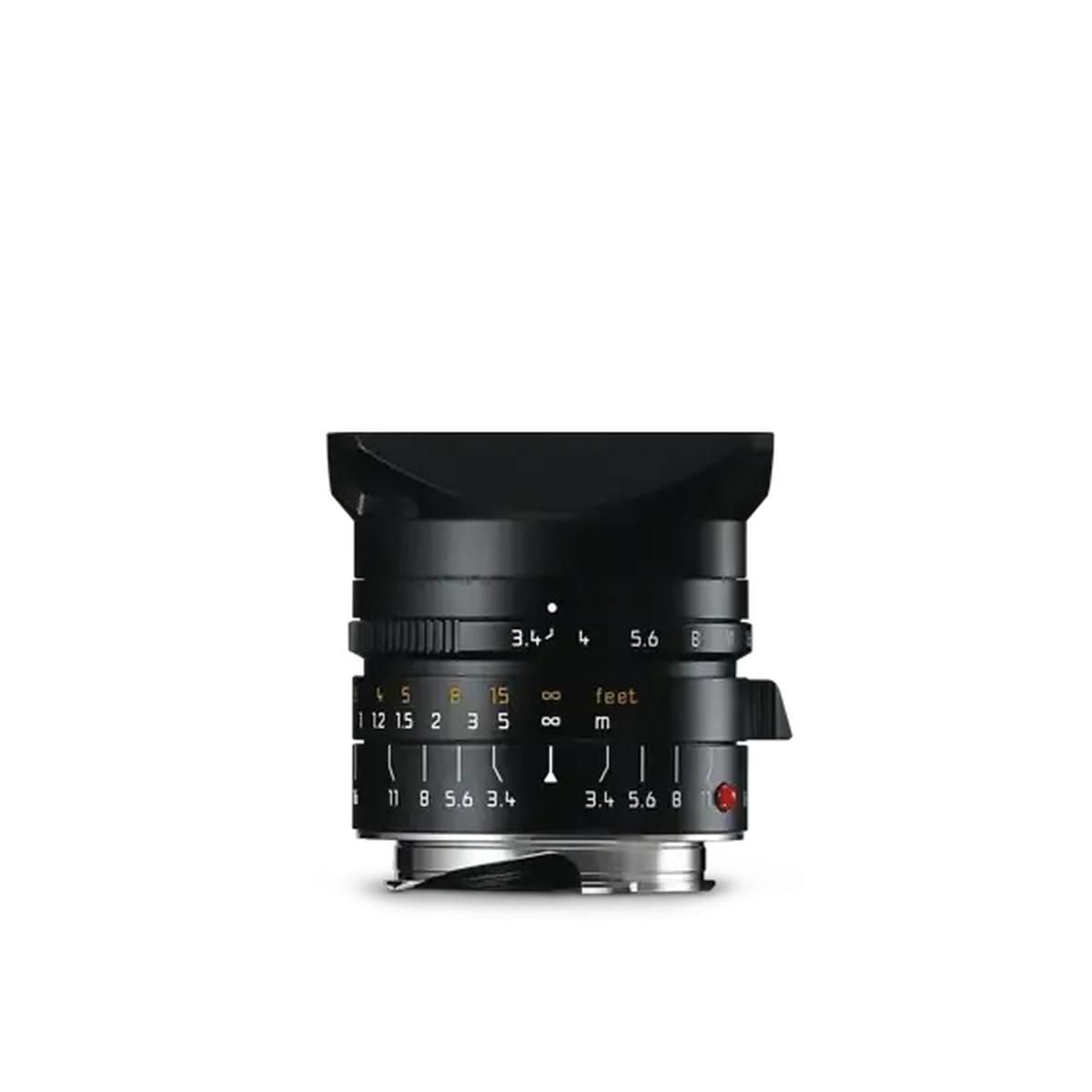 LEICA SUPER-ELMAR-M 21 f/3.4 ASPH., black anodized finish