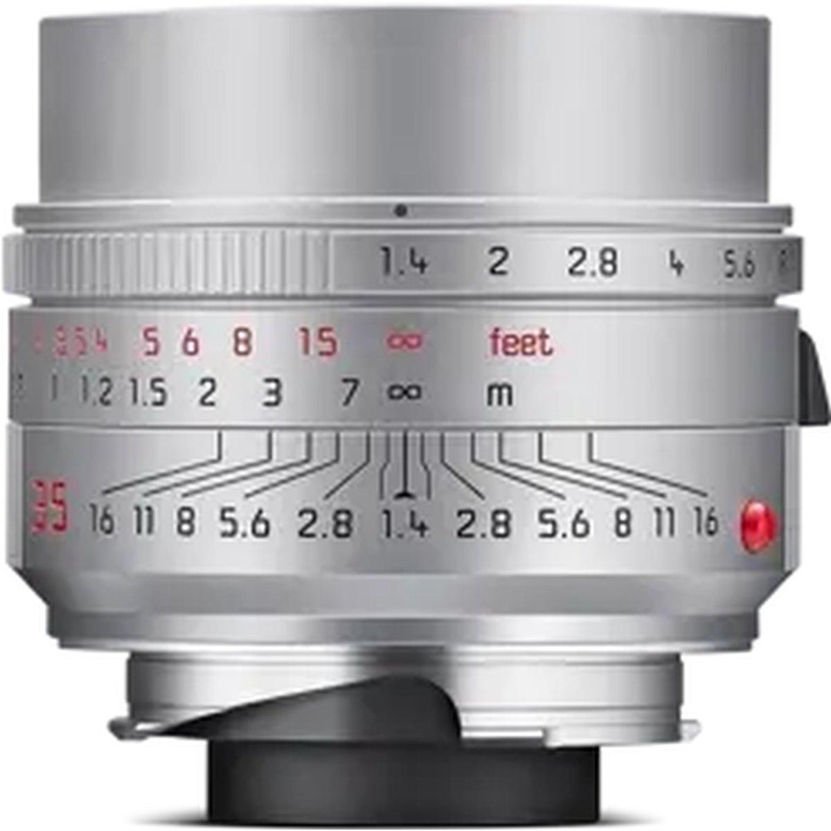 LEICA SUMMILUX-M 35/f1.4 ASPH., silver anodized finish