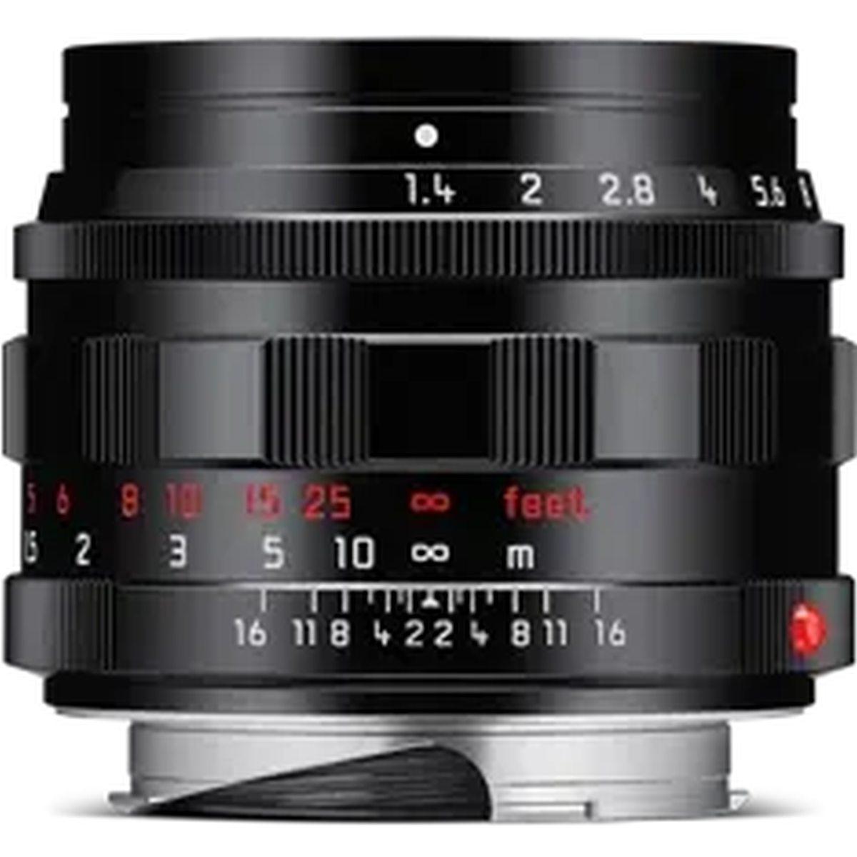LEICA SUMMILUX-M 50 f/1.4, glossy black paint finish