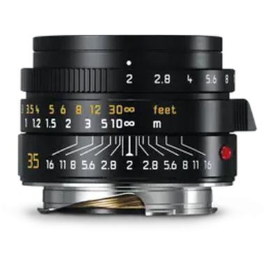 LEICA SUMMICRON-M 35 f/2 ASPH., black anodized finish
