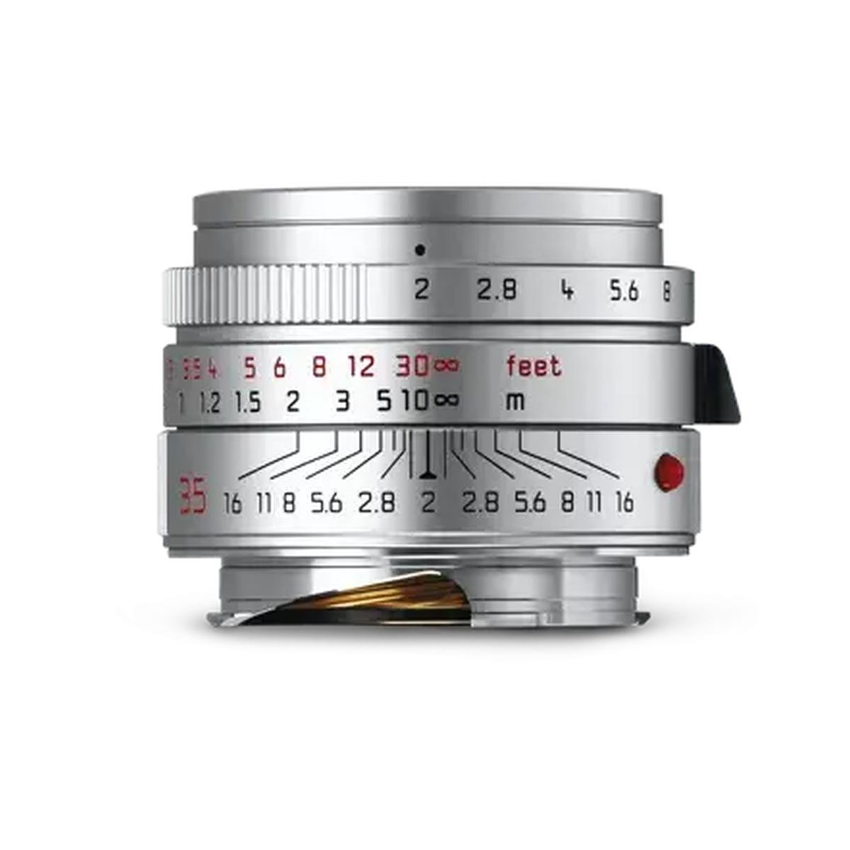 LEICA SUMMICRON-M 35 f/2 ASPH., silver anodized finish