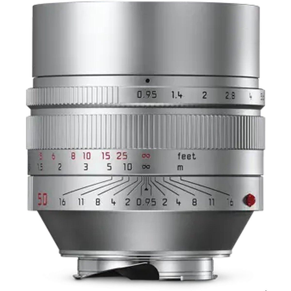 LEICA NOCTILUX-M 50 f/0.95 ASPH., silver anodized finish