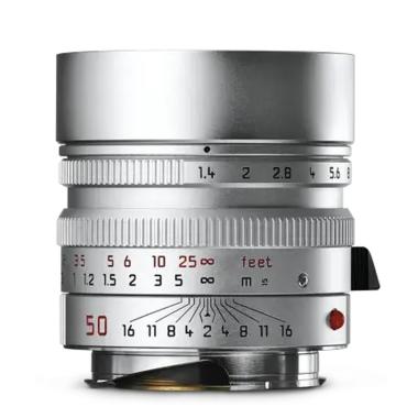 LEICA SUMMILUX-M 50 f/1.4 ASPH., silver chrome finish