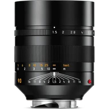 LEICA SUMMILUX-M 90 f/1.5 ASPH., black anodized finish