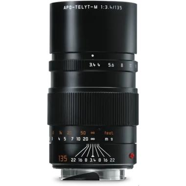 LEICA  APO-TELYT-M 135 f/3.4, black anodized finish