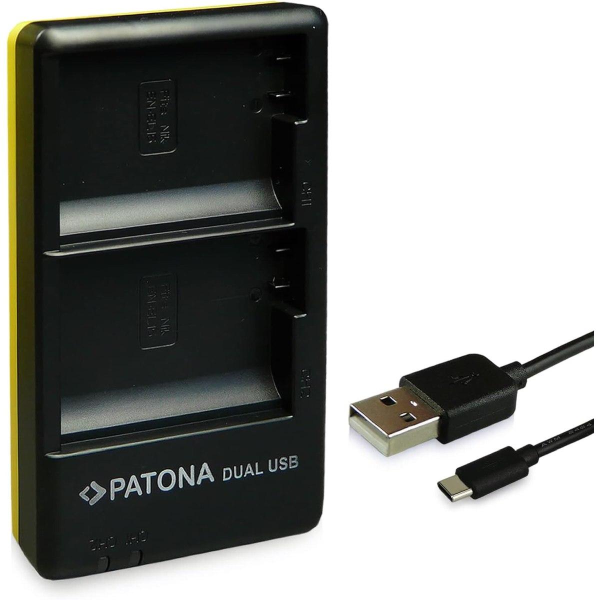 Caricabatteria Patona Dual per batteria Nikon EN-EL15