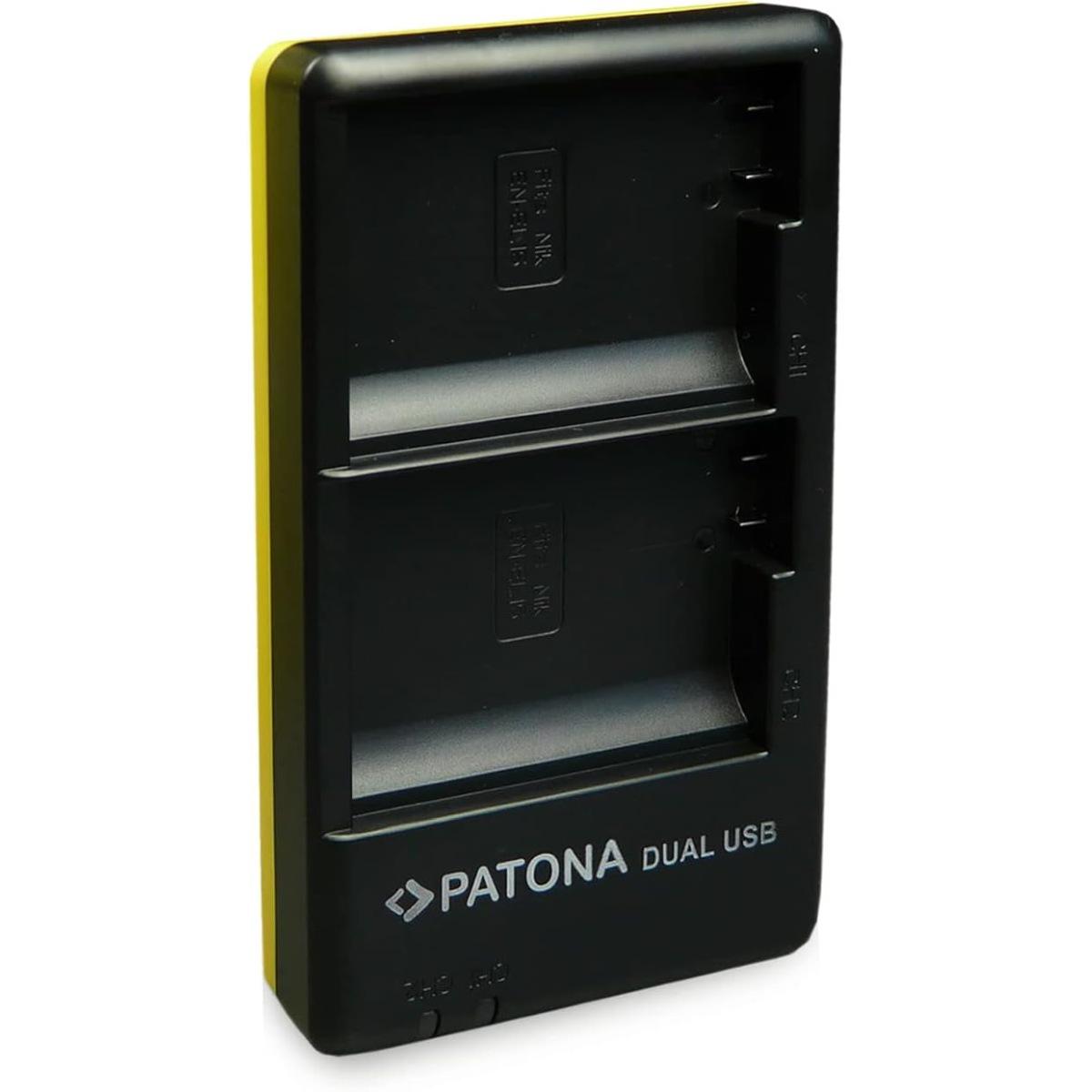 Caricabatteria Patona Dual per batteria Nikon EN-EL15