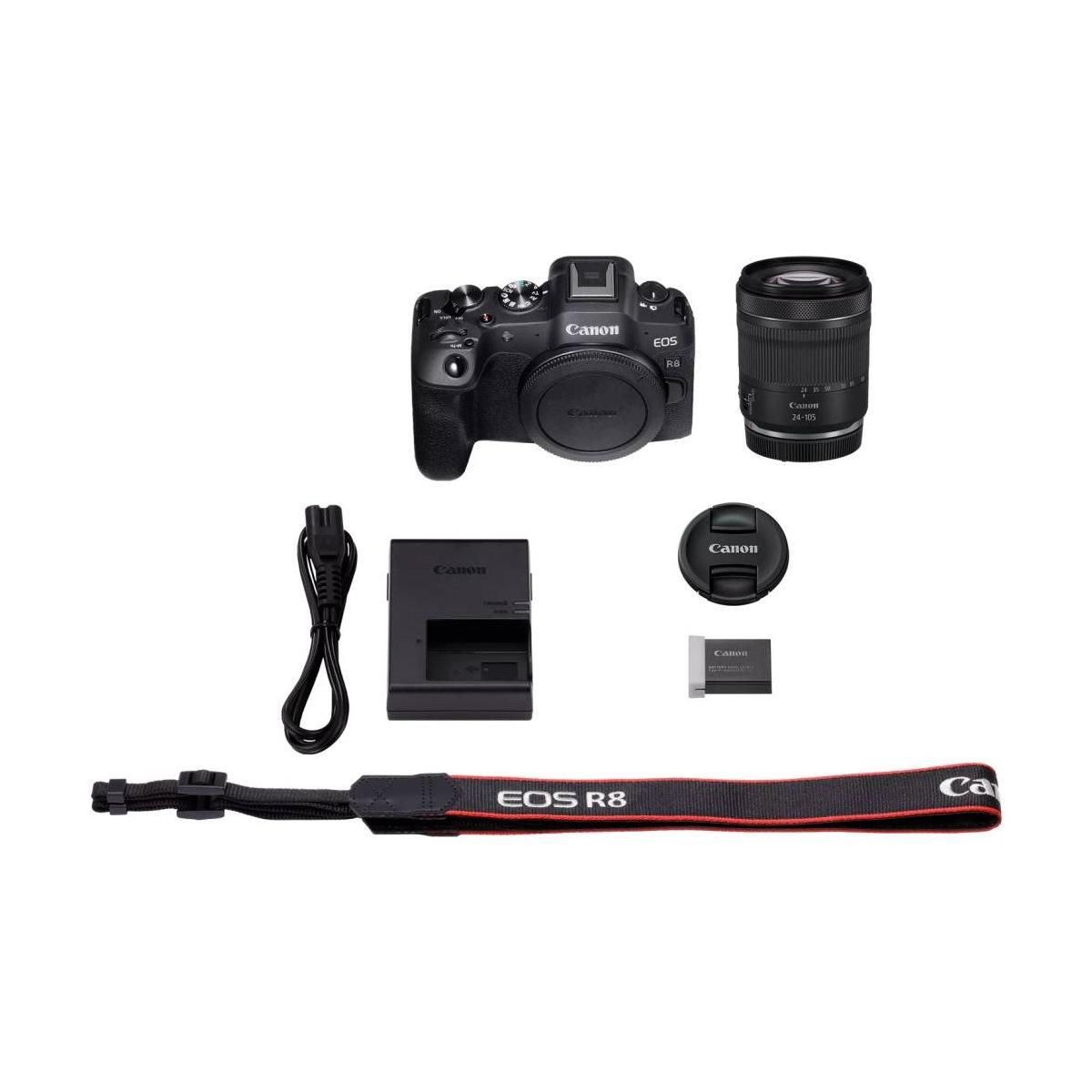 Canon eos r8 + rf24-105 f4-7.1 is stm