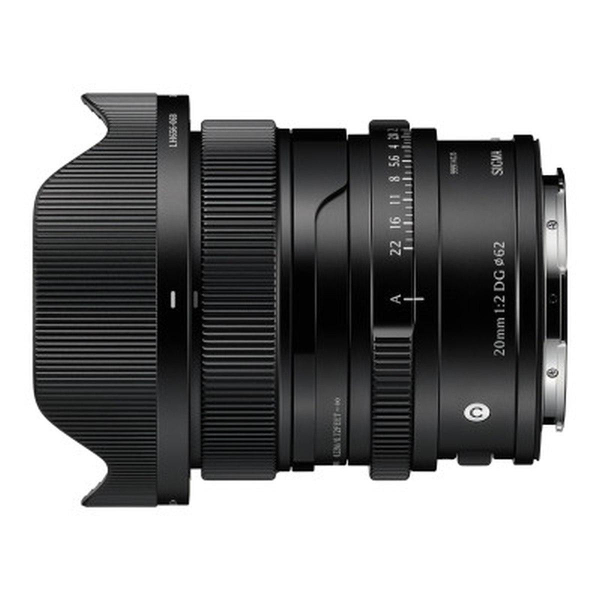 SIGMA Obiettivo 20mm - F2 DG | Contemporary | Black | L-Mount
