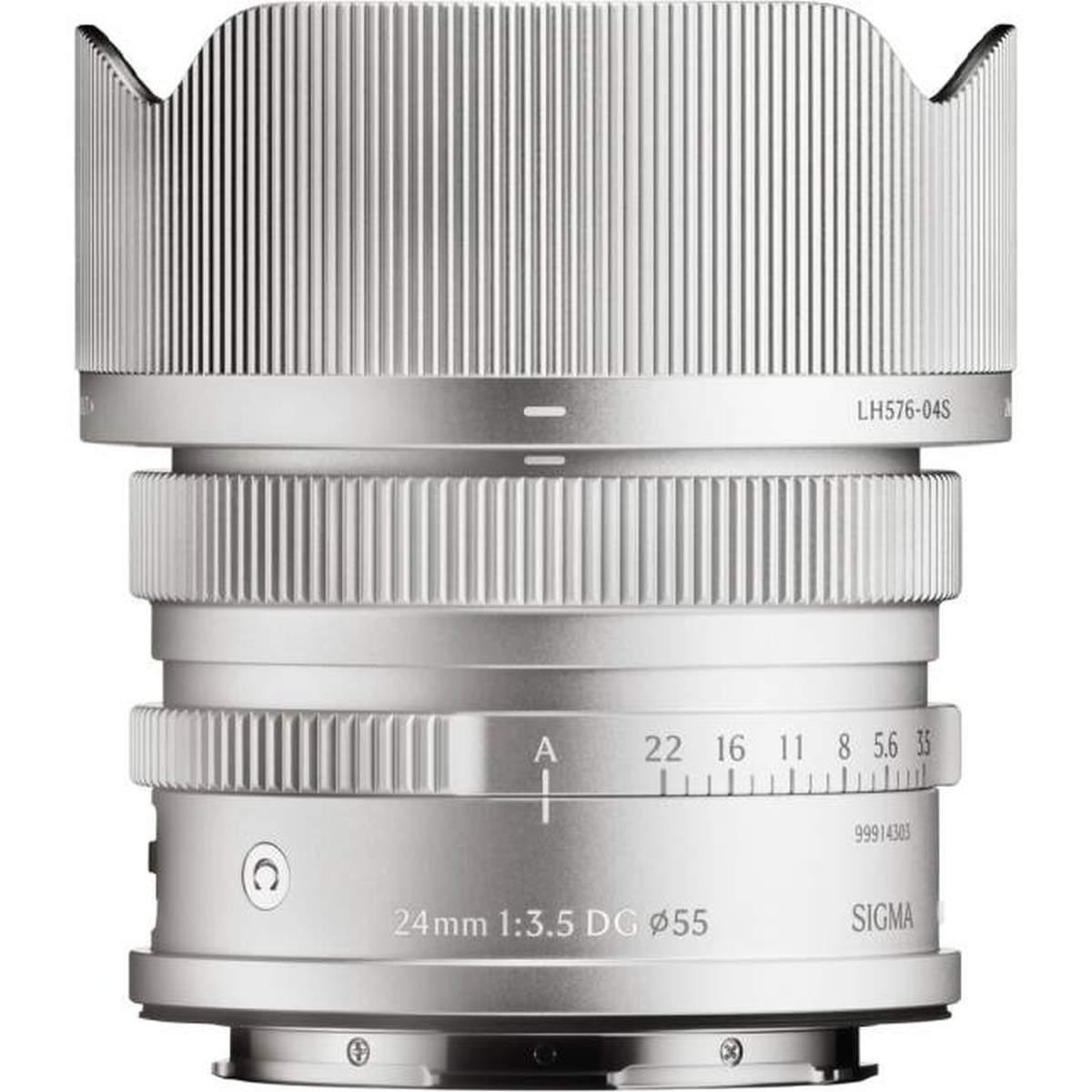 SIGMA Obiettivo 24mm - F3.5 DG | Contemporary | Silver | L-Mount
