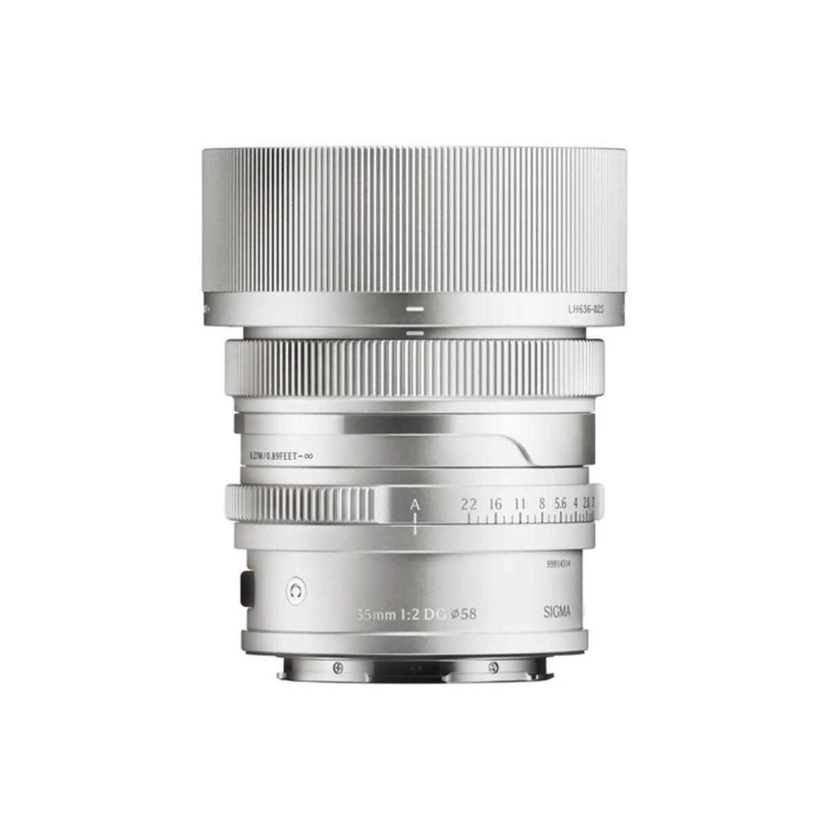 SIGMA Obiettivo 35mm - F2 DG | Contemporary | Silver | L-Mount