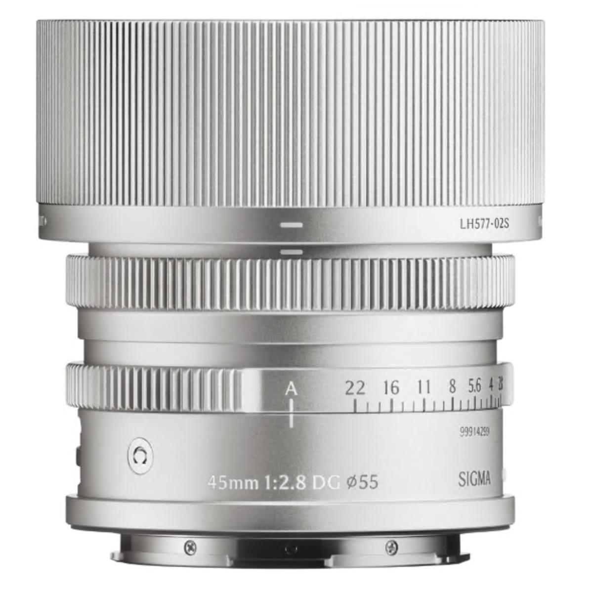 SIGMA Obiettivo 45mm - F2.8 DG | Contemporary | Silver | L-Mount