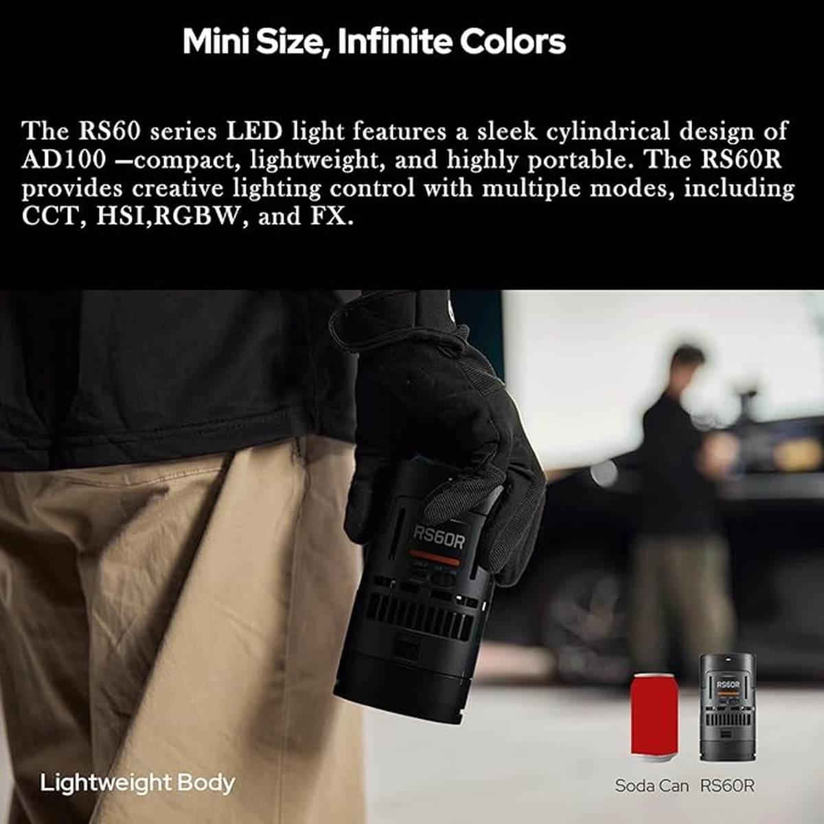 Illuminatore GODOX RS60R Led light