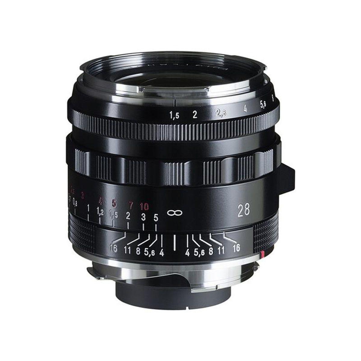 NOKTON 28mm/F1,5 tipo II nero (VM MOUNT)