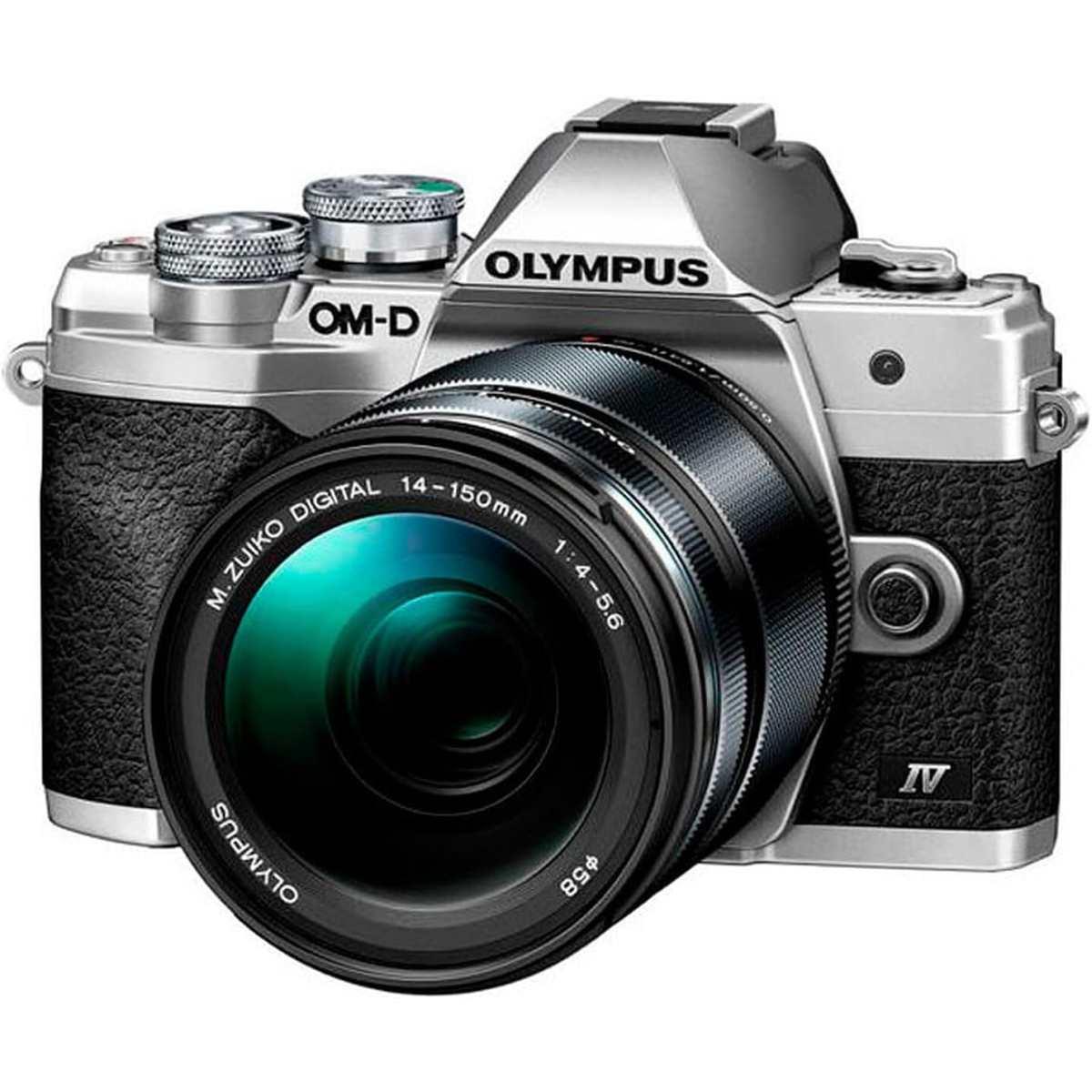 OM SYSTEM E-M10 Mark IV Kit 14-150mm F/3.5-5.6 Ez Silver