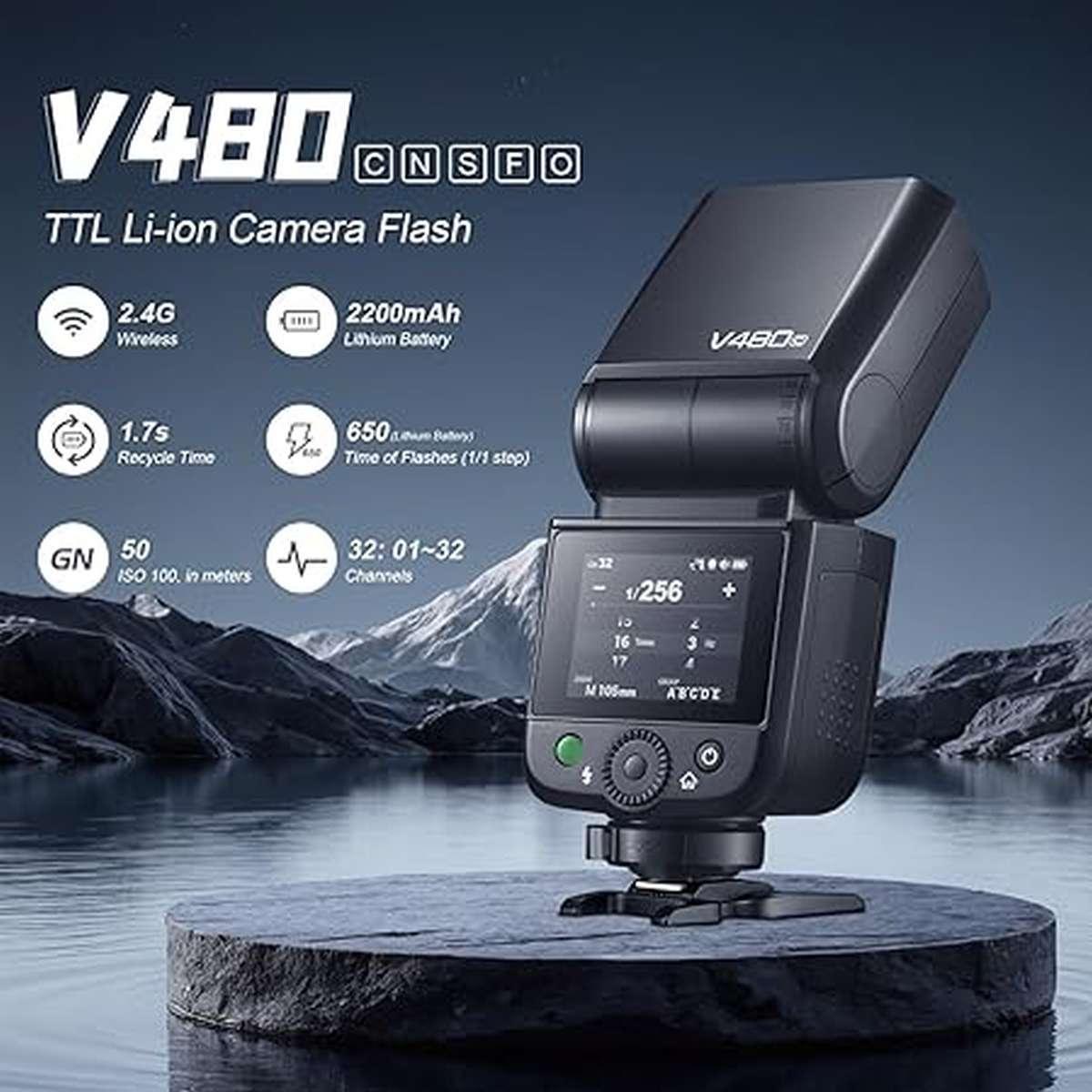 Flash godox v480 per nikon