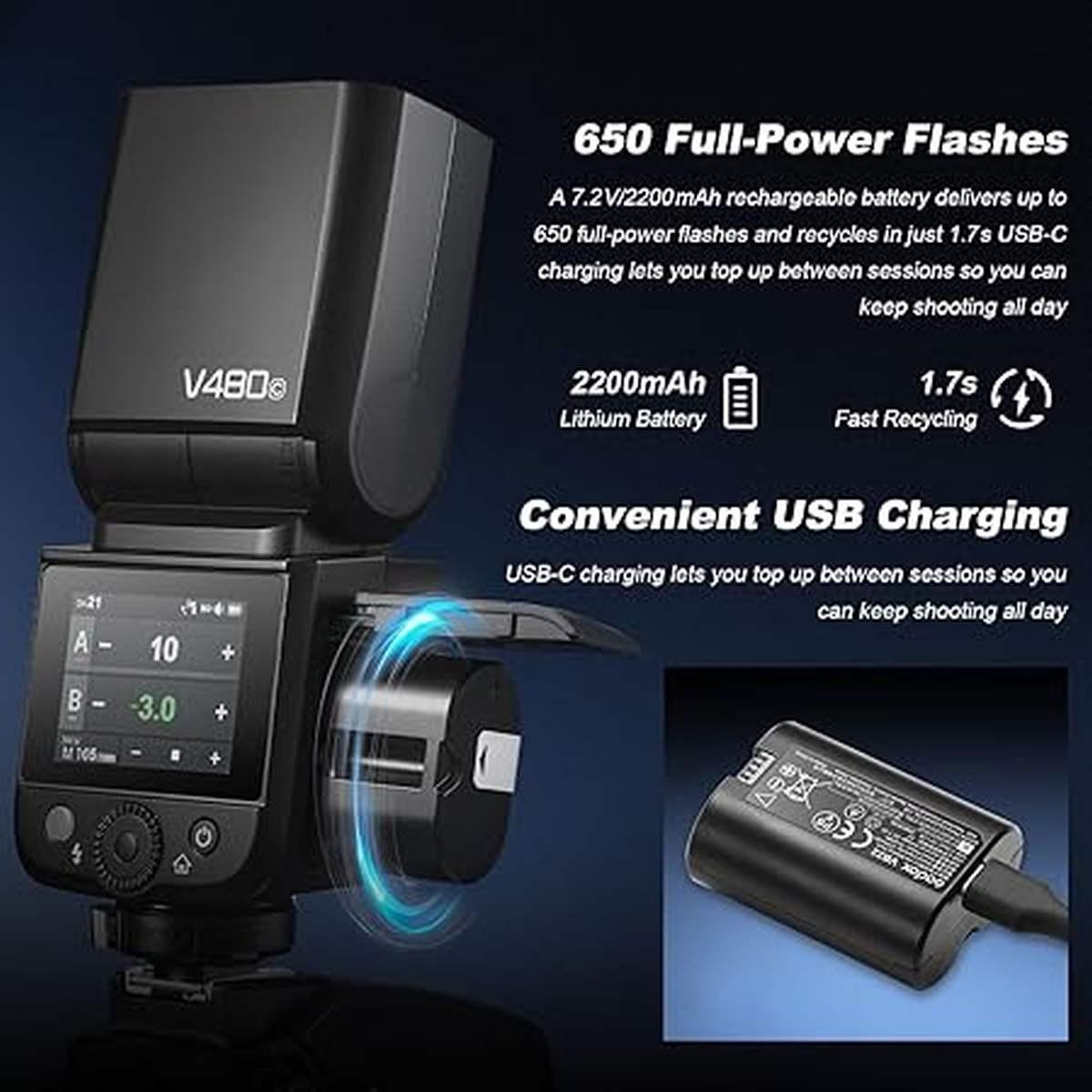Flash godox v480 per nikon