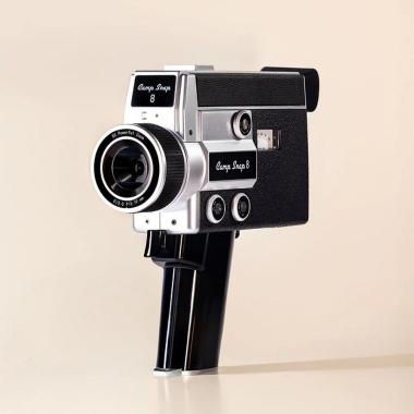 Camp Snap 8 Digital Super-8 Video Camera - Garanzia Italia