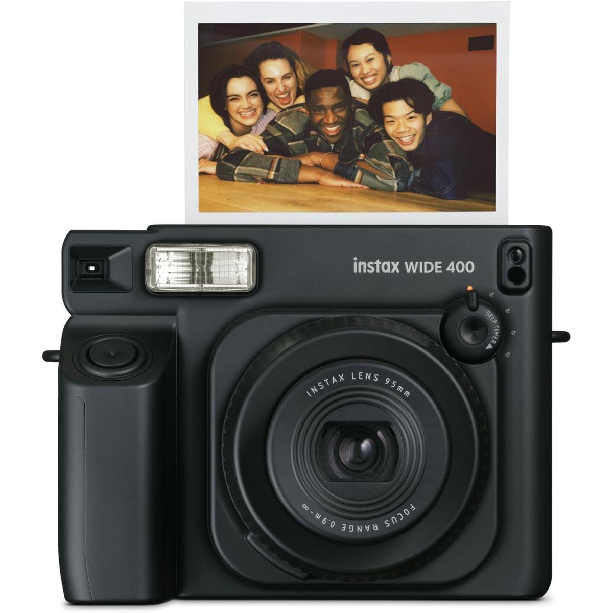 FUJIFILM INSTAX WIDE 400 FOTOCAMERA  BLACK Fotocamera Istantanea - Garanzia Fujifilm Italia 2 anni