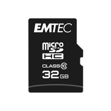 Card emtec micro sd hc 32gb cl.10 classic 20mb/12mb con adattatore