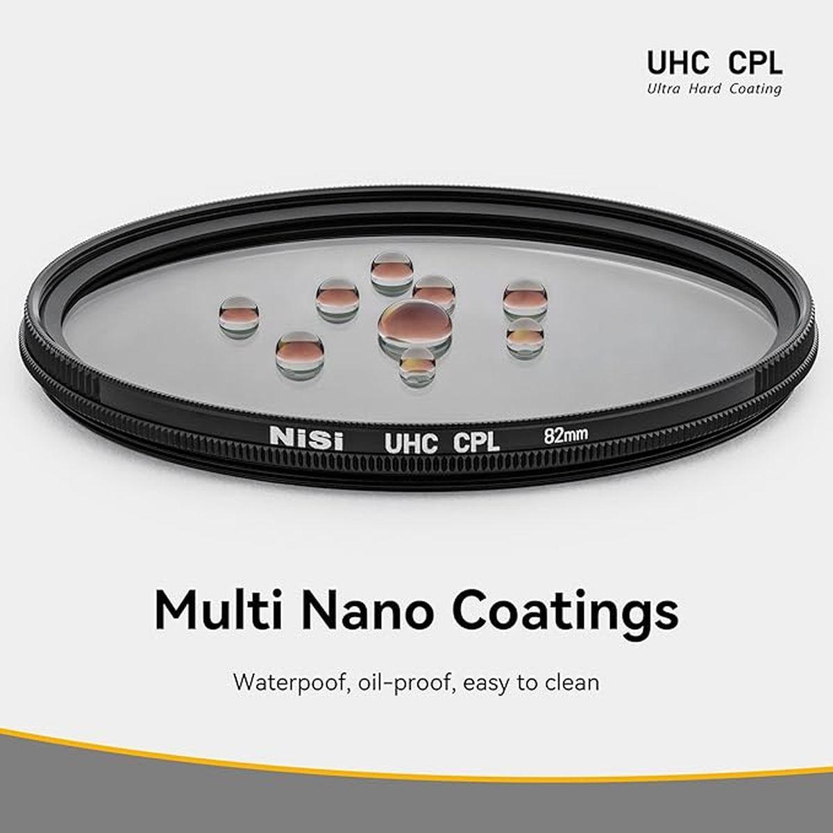 Filtro nisi  uhc cpl 67 polarizzatore circolare