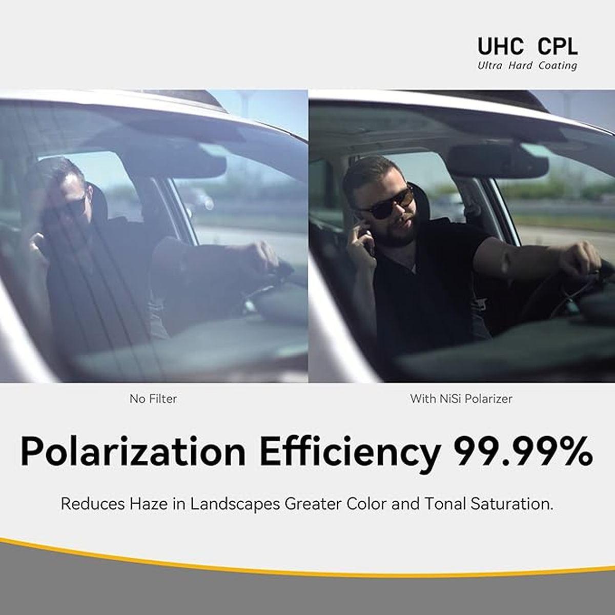 Filtro nisi  uhc cpl 67 polarizzatore circolare