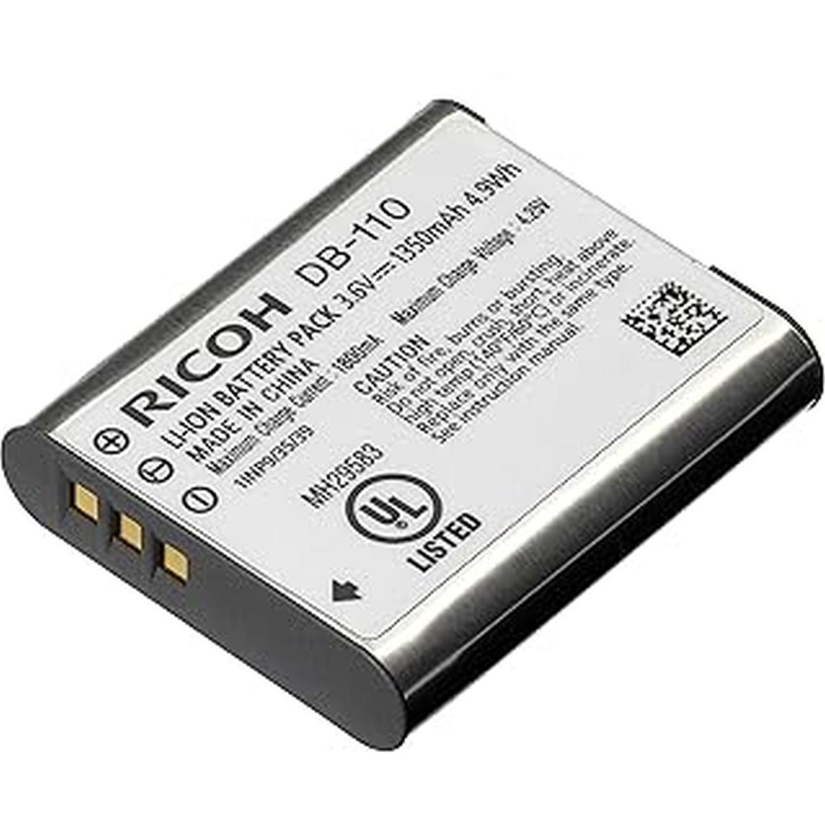 Ricoh Batteria ricaricabile agli ioni di litio DB-110- GRIII GRIIIX