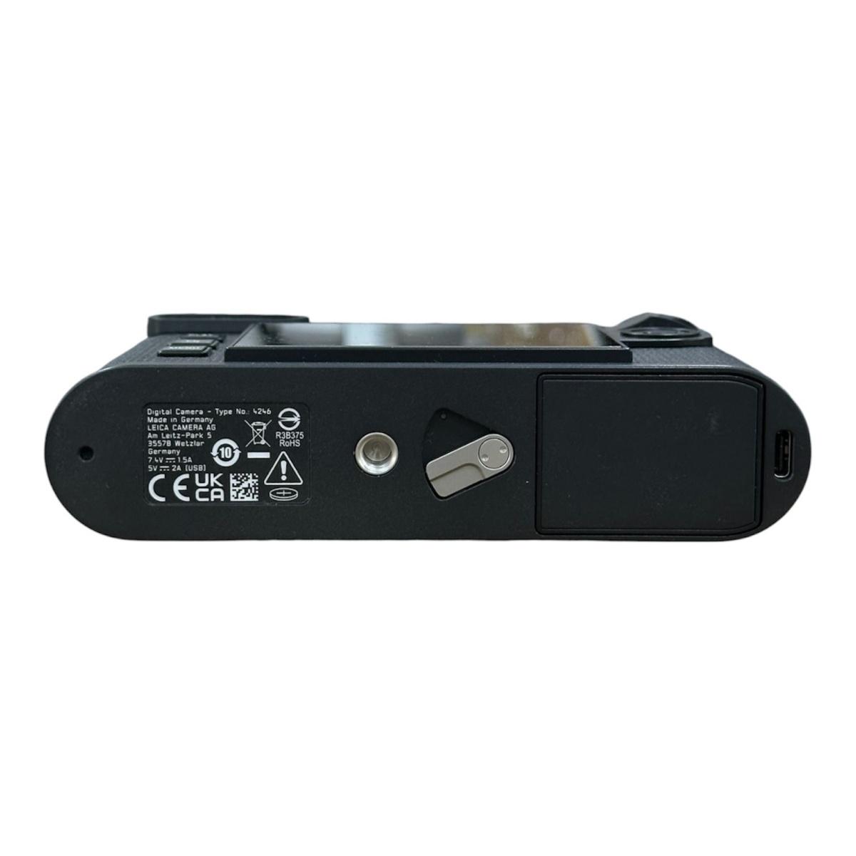USATO LEICA M EV1, black paint finish (Version EU/US/CN) + 2° batteria BP-SCL7 originale+ Carica batteria BC-SCL7 originale. DATA ACQUISTO 18/02/2026 CON IVA 22% DEDUCIBILE .