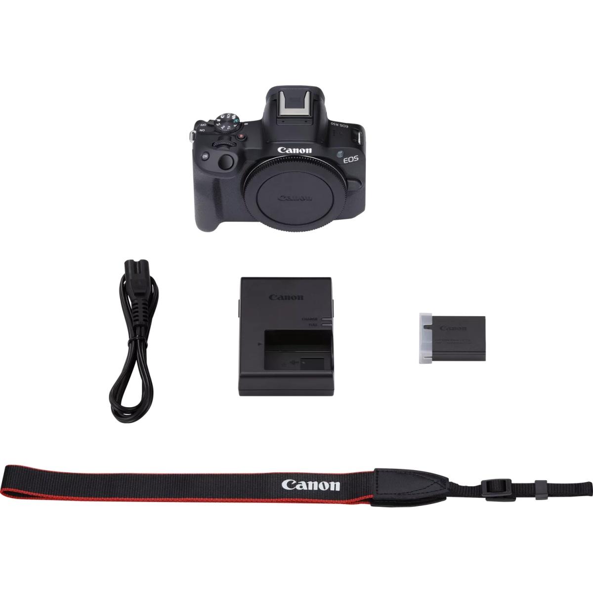 CANON EOS R50 BK Body APS-C.