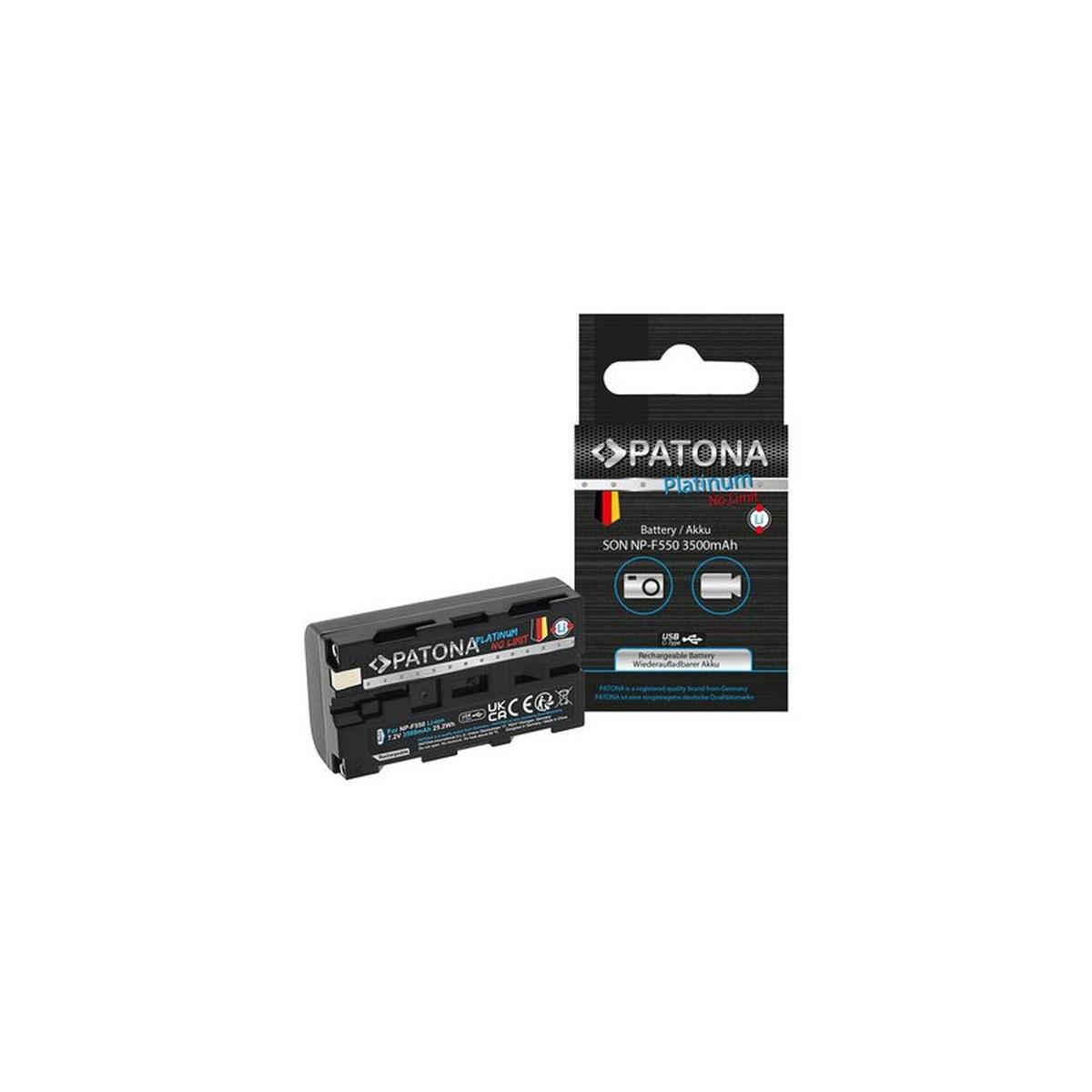 Batteria Patona Platinium Np-F550
