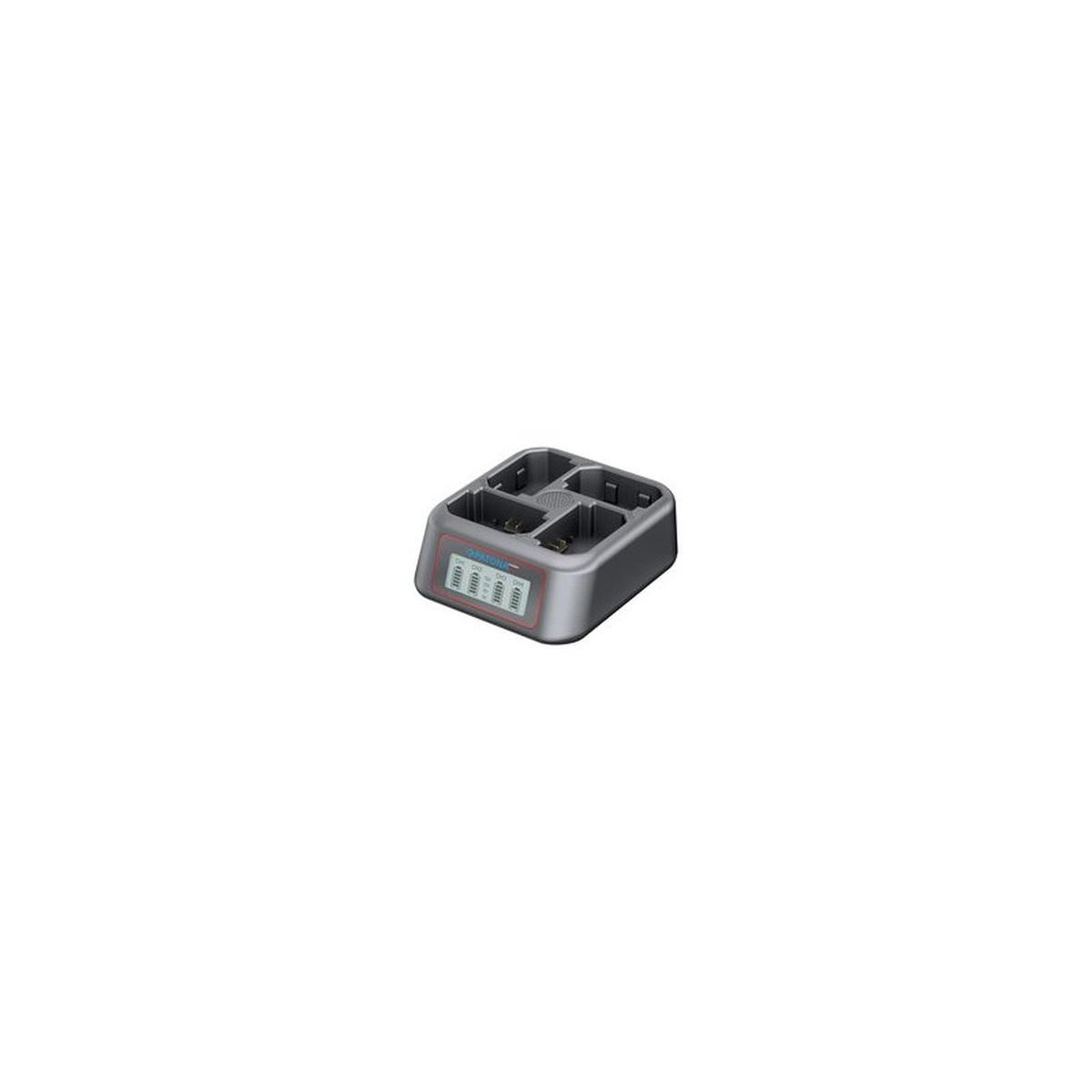 Caricabatteria Patona Platinum QC 4 Porte Fast Charger per LP-E6