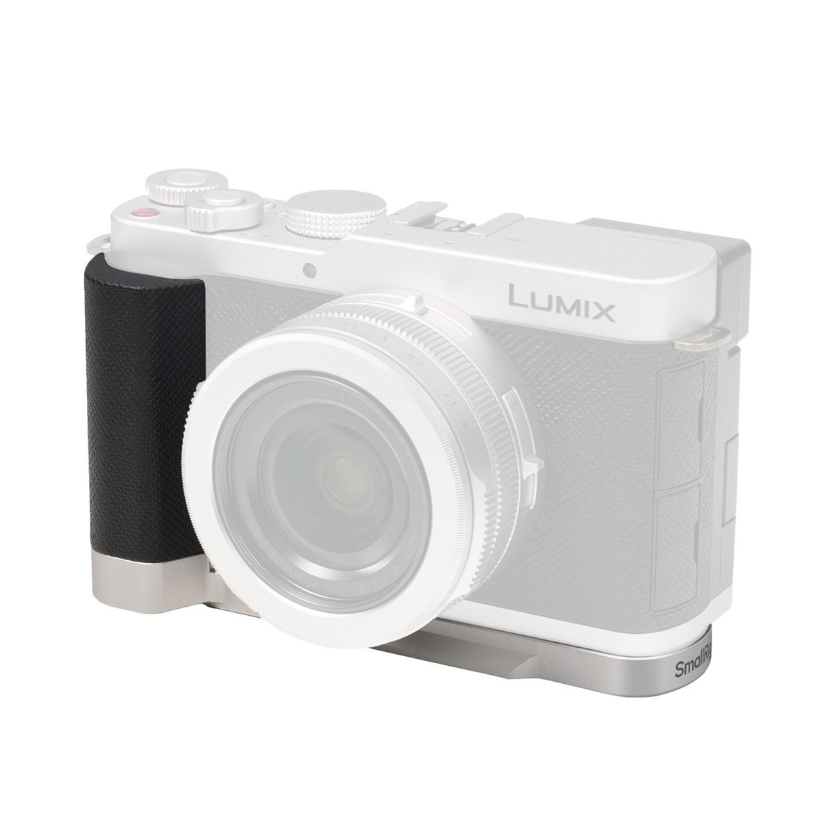 Smallrig Piastra di montaggio a L con impugnatura per Panasonic LUMIX L10 5701 argento