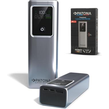 Patona platinum powerbank luxury one pd100w 20.000mah 2xusb-c pd3.0 1xusb-a