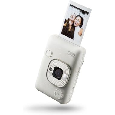 Fujifilm Instax Mini LiPlay Plus WhiteFotocamera Istantanea - Garanzia Fujifilm Italia 2 anni