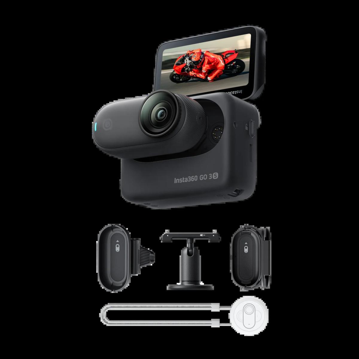 Insta360 Go3S In-helmet pov bundle - Action Camera